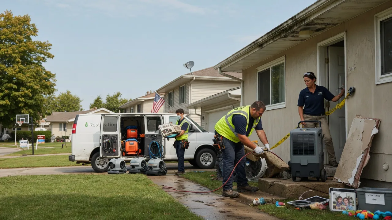 Water Damage Restoration in Poy Sippi, WI near me